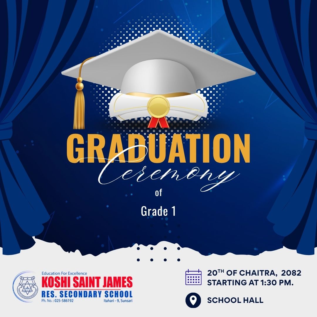 Graduation Ceremony 2082 - Grade 1